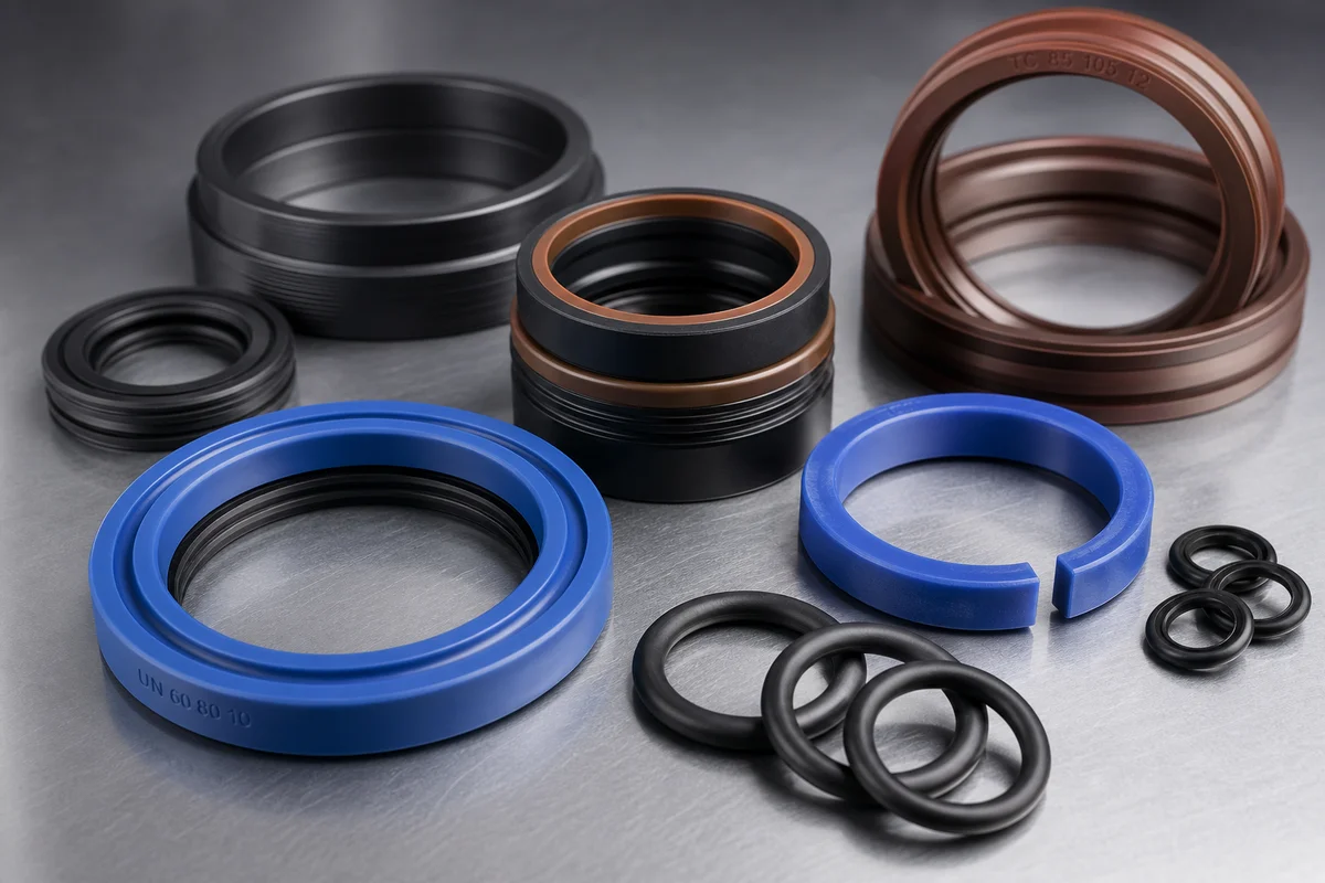 Choosing the Right Hydraulic Seal Material for Extreme Environments: NBR, FKM, or PU?