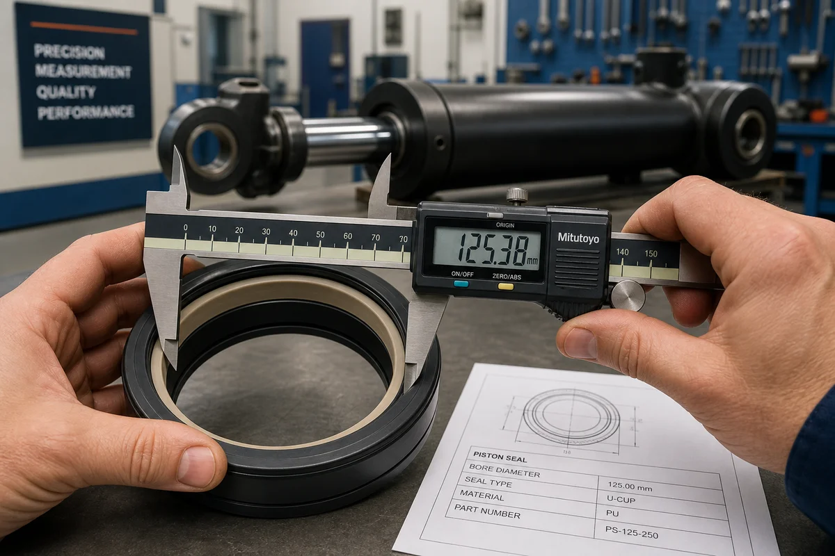 A Professional Guide to Measuring Hydraulic Seals: Ensuring a Perfect Fit for Your Cylinder