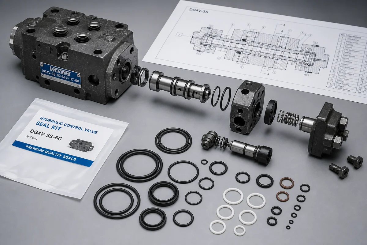 Troubleshooting Hydraulic Control Valve Leaks: The Importance of Precision Seal Kits