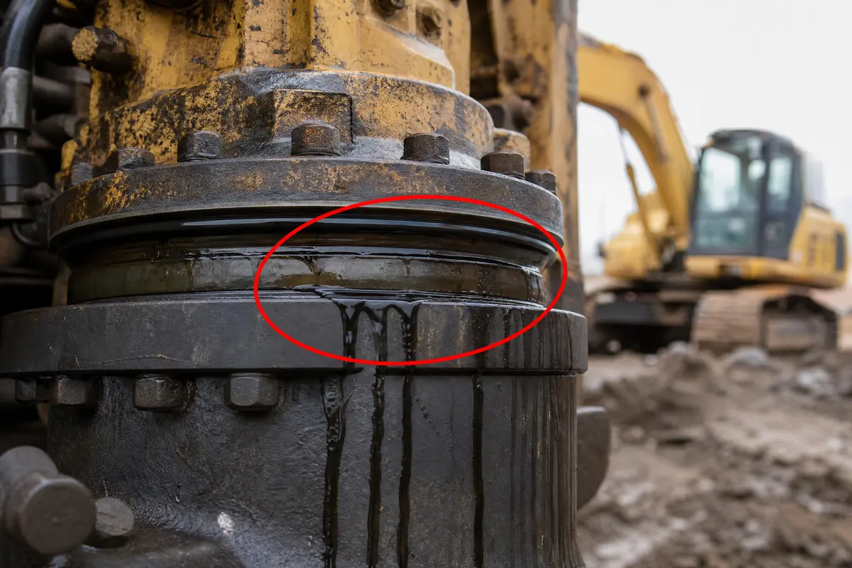 Understanding Swing Motor Seal Leaks: Symptoms, Causes, and Solutions