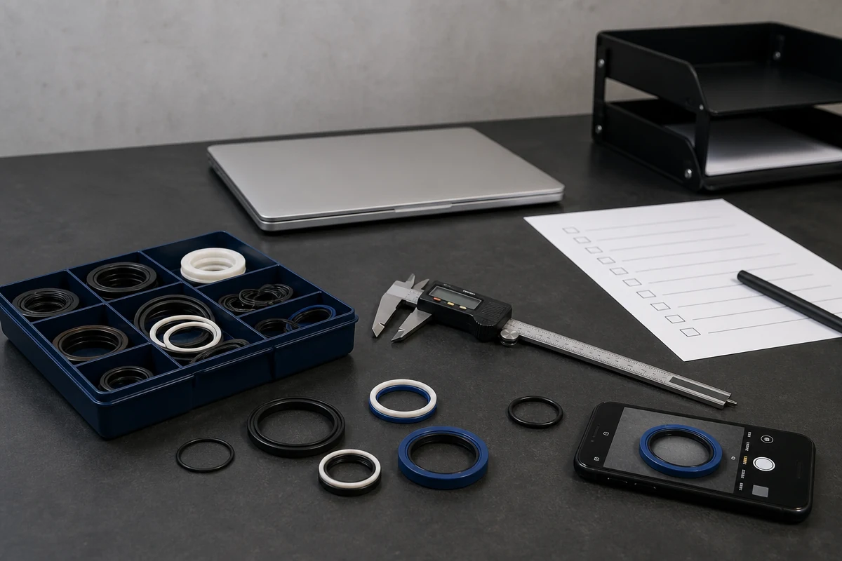Buyer checklist for ordering an excavator hydraulic seal kit