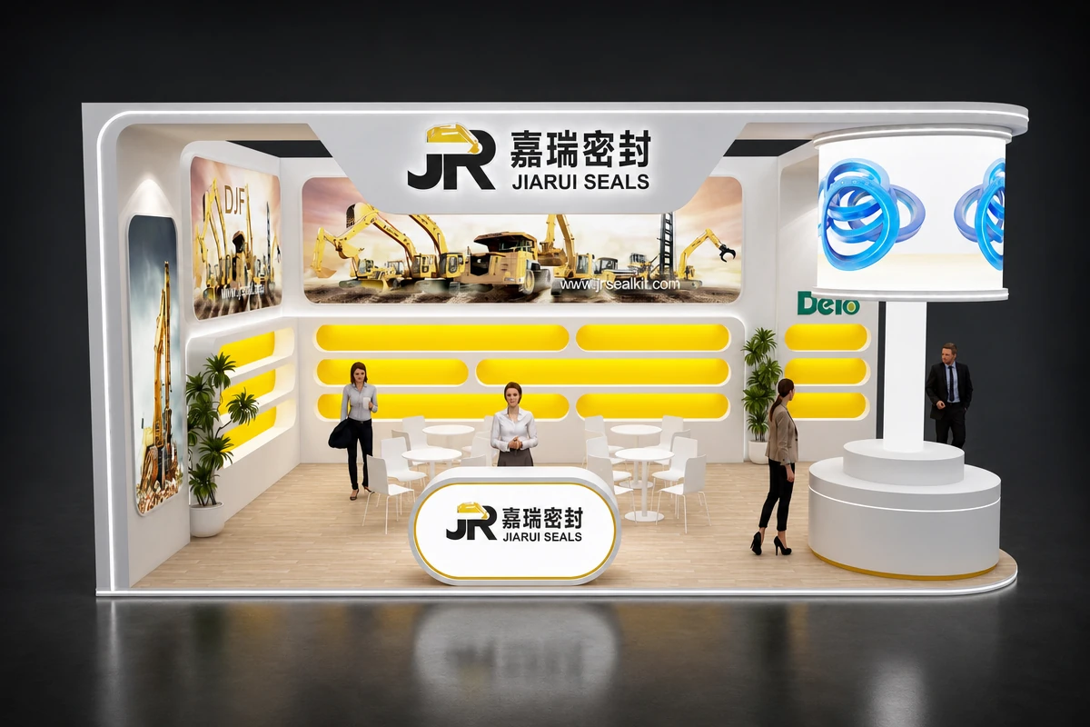 JR Seal booth concept for a Bauma CHINA 2026 exhibition invitation JR Seal booth concept for a Bauma CHINA 2026 exhibition invitation